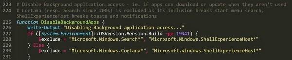 Win10InitialSetupScript,系统设置.