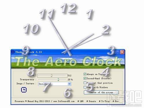TheAeroClock,TheAeroClock 64,桌面时钟