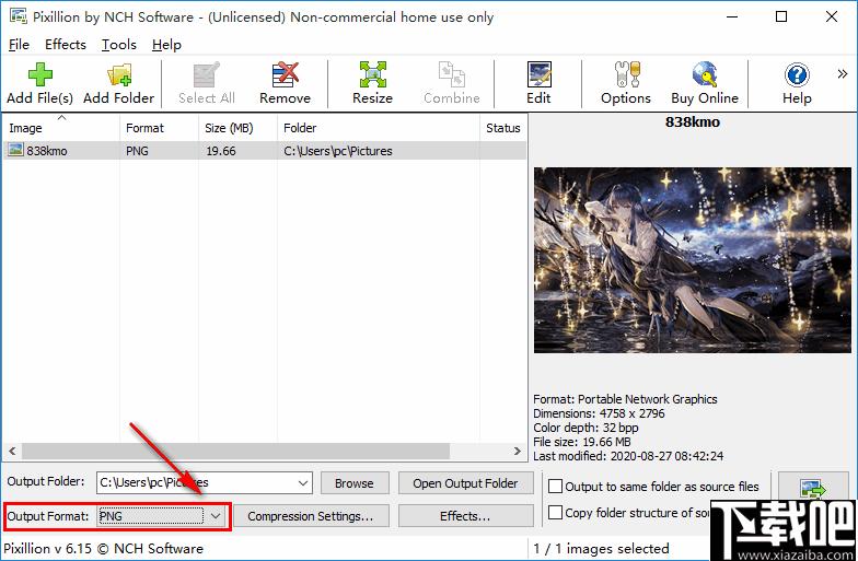 Pixillion Image Converter下载,图片转换,webp转换