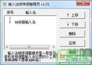 输入法顺序调整,输入法顺序调整精灵