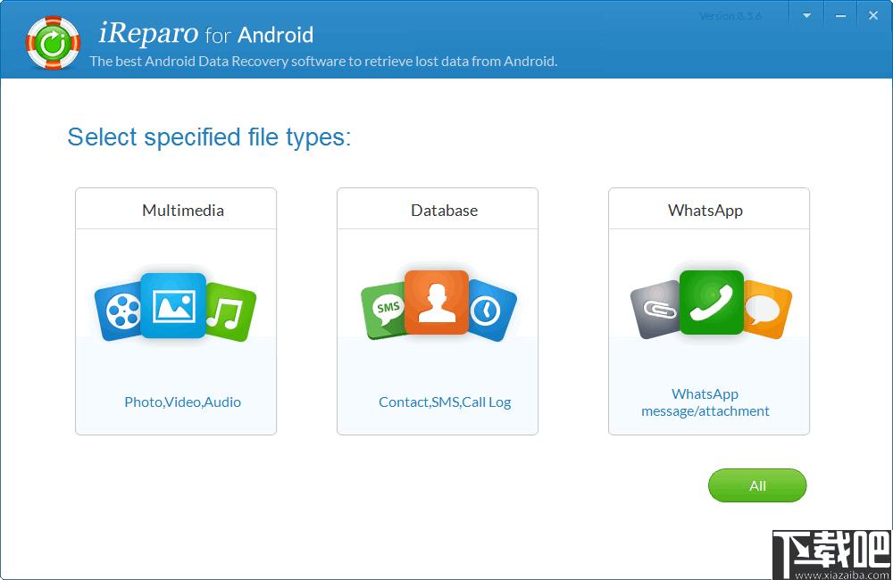 iReparo for Android下载,数据恢复,照片恢复,文件恢复