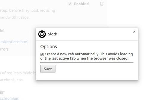 Sloth,网页,内存.